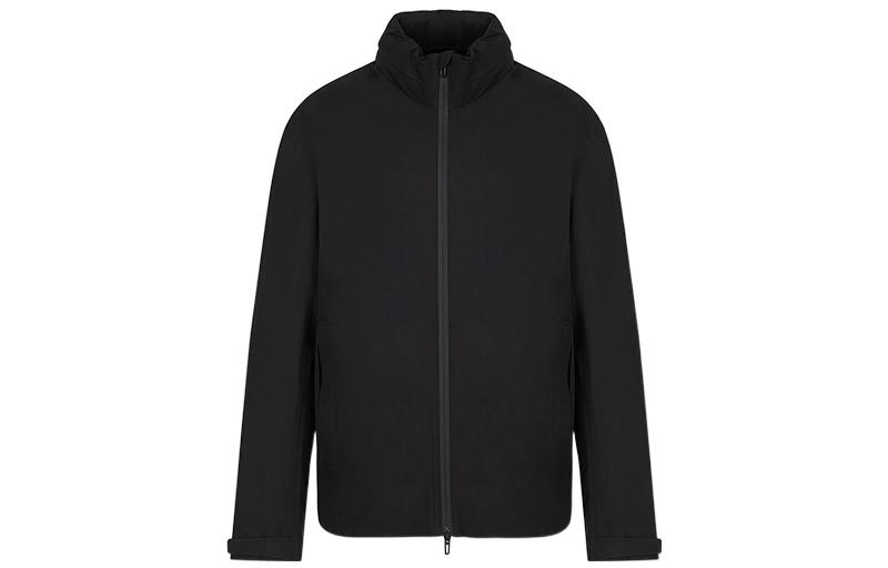 

EMPORIO ARMANI Куртка с капюшоном и карманом-молнией, Black