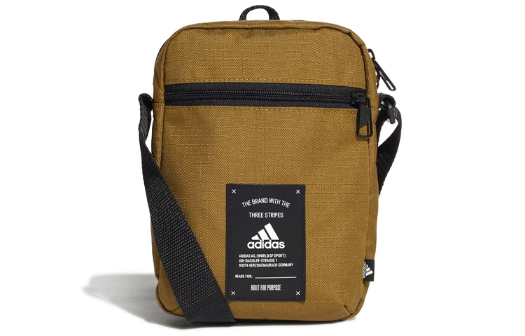 

Adidas Нейлоновая наплечная сумка через плечо унисекс землисто-желтый