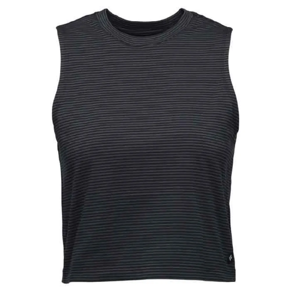 

Футболка без рукавов Black Diamond Stripe, черный