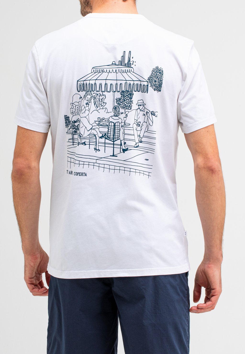 

Футболка с принтом ARMY COVERED TEE Butcher of Blue, белый
