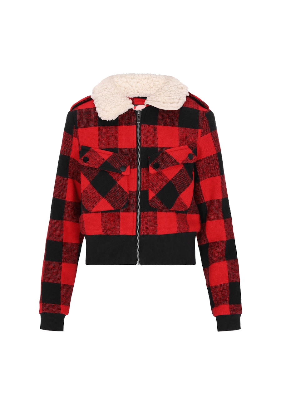 

Куртка межсезонная myMo ROCKS, красный/черный