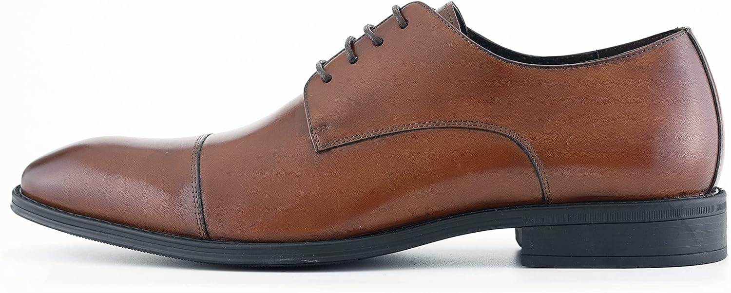 Мужские туфли Asher Green AG114 из натуральной кожи, оксфорды, с носком типа кап, на шнуровке, броги - бирюзовые, светло-коричневые, коричневые, зеленые, серые — фото 2