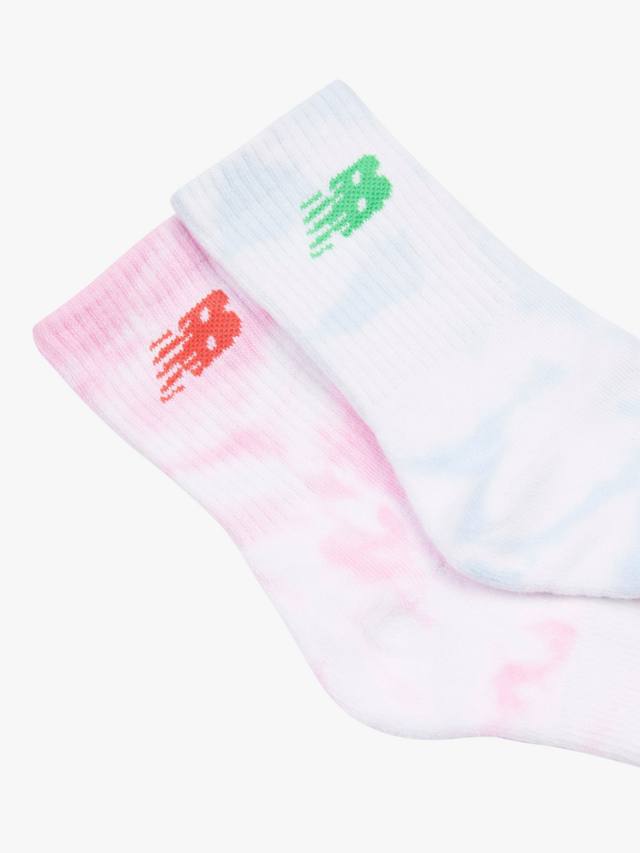 Детские носки в стиле тай-дай New Balance, Pack of 2, Multi — фото 3