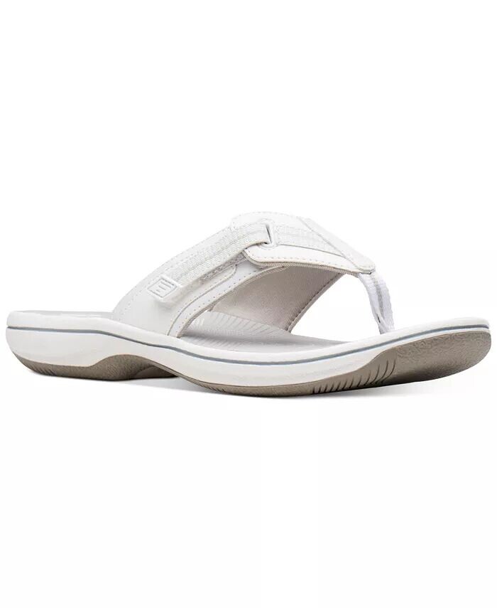 

Женские сандалии Cloudsteppers Brinkley Jazz Clarks, белый
