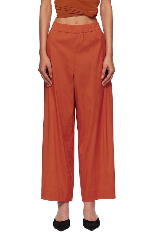 

Рио длинные брюки Max Mara, оранжевый