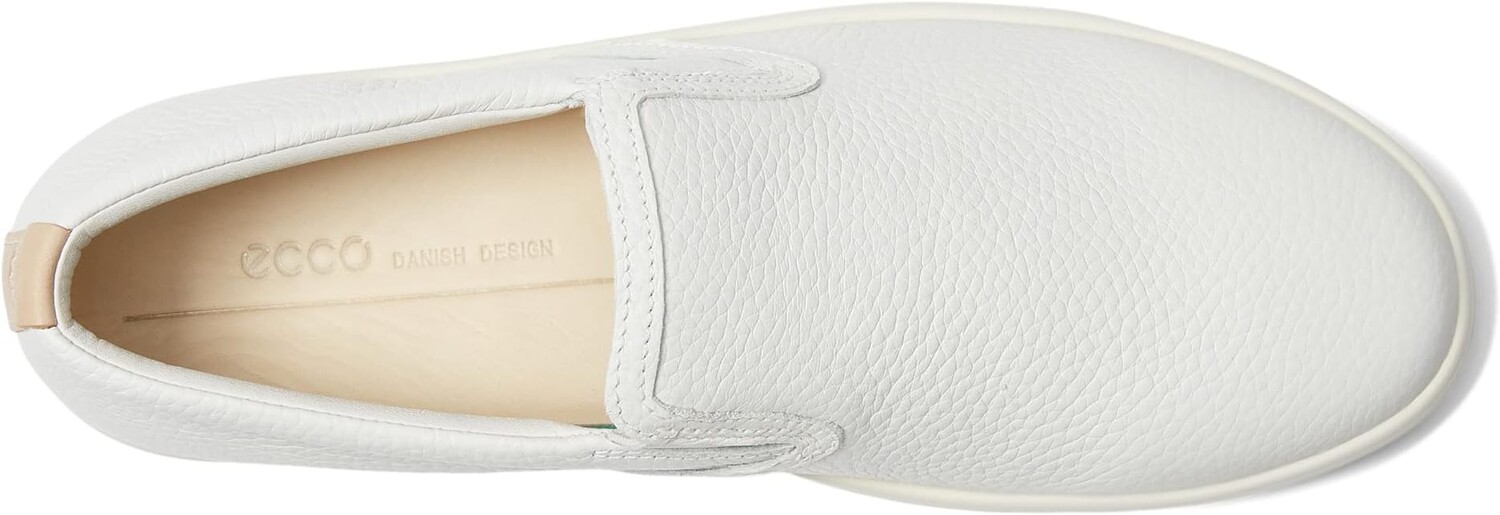 Кроссовки ECCO Soft 7 Casual Slip-On Sneaker, цвет White/Powder — фото 2