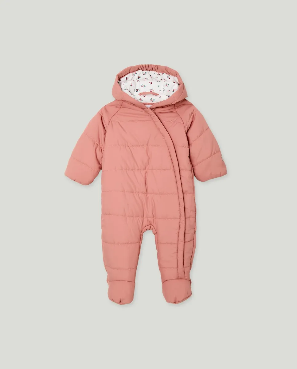 

Нейлоновый комбинезон с фантазийным принтом для малышей Baby El Corte Inglés, розовый