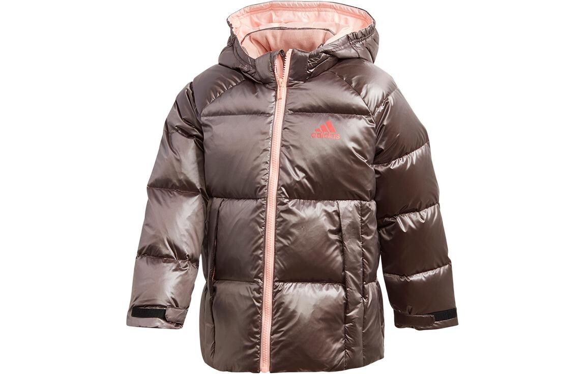 

Пуховики/жилеты Adidas, коричневый