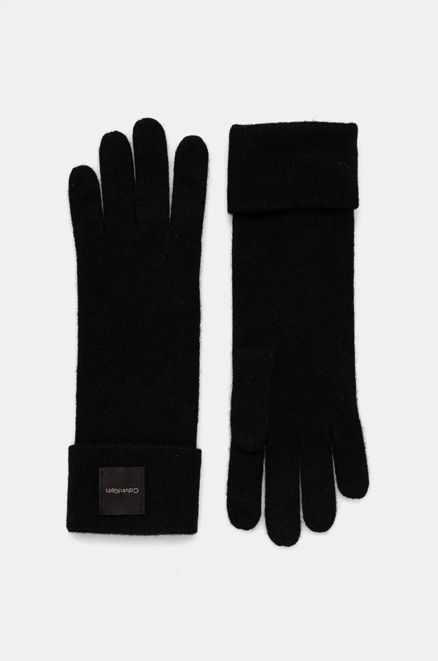

Перчатки Calvin Klein quanti in cashemire, черный