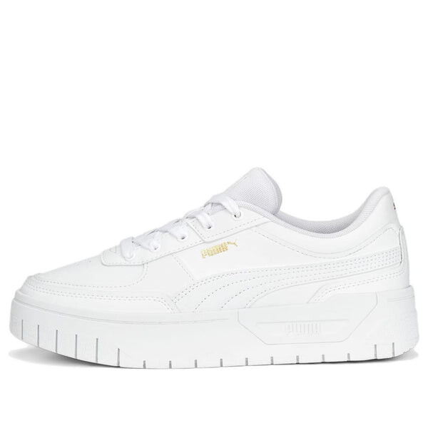 Кроссовки cali dream leather 'triple white' Puma, белый