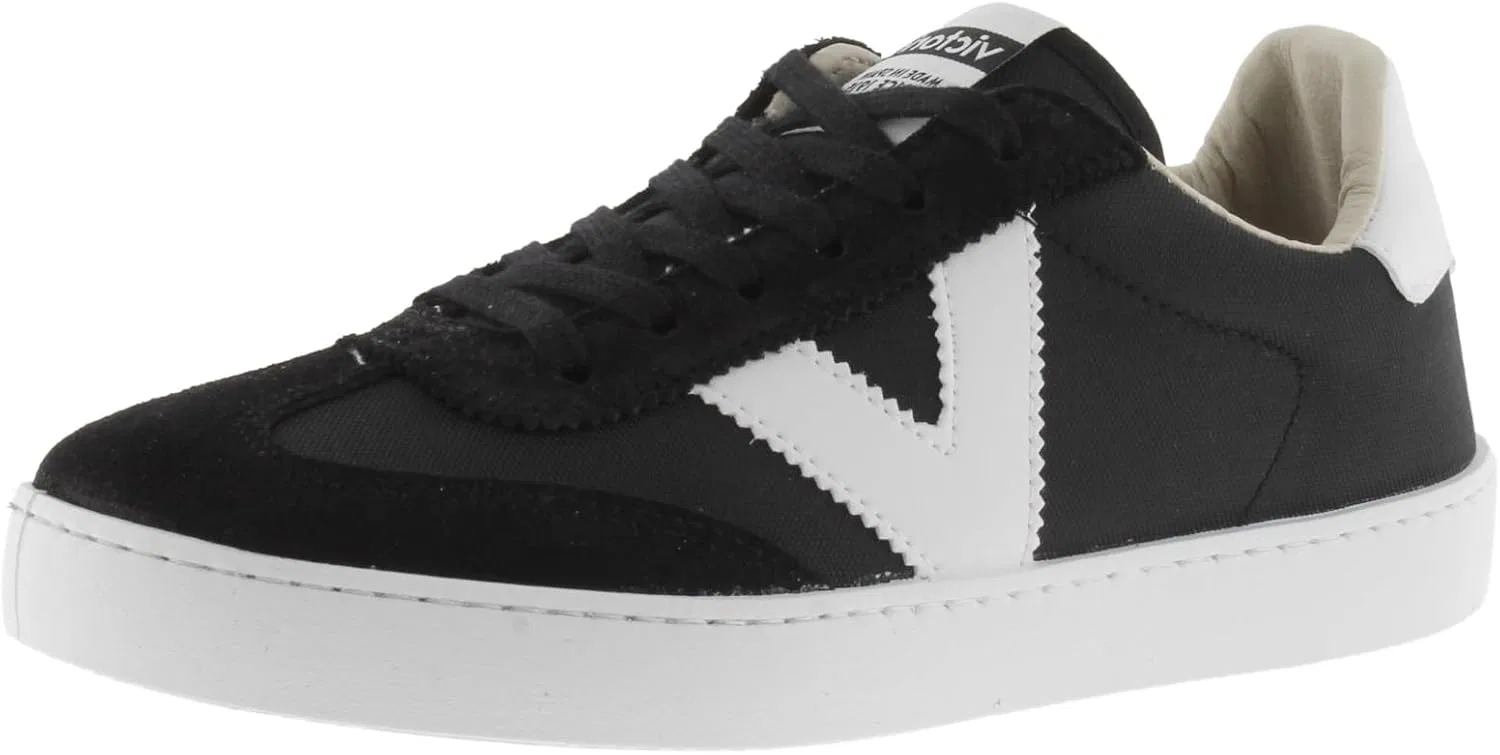 Велосипедные кроссовки Victoria Low-Top Unisex Berlin Ciclista из нейлона с контрастными деталями и подходящей отделкой из натуральной кожи, артикул 1126193, для взрослых, Black