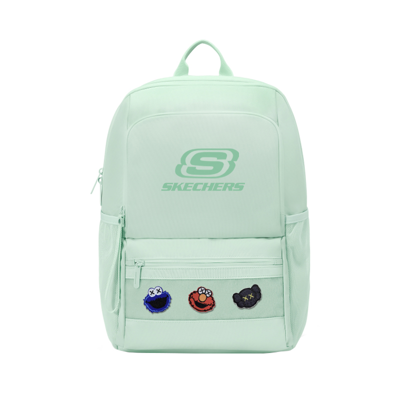 

Skechers Тканевый рюкзак унисекс разноцветный, Sapphire Green (Sesame Street Hook-and-Loop)