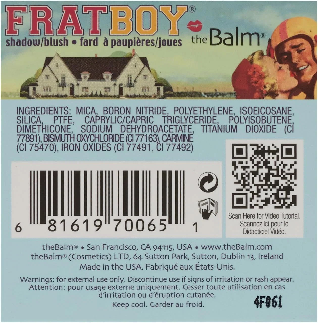 Румяна для лица theBalm Frat Boy 8.5 г — фото 3