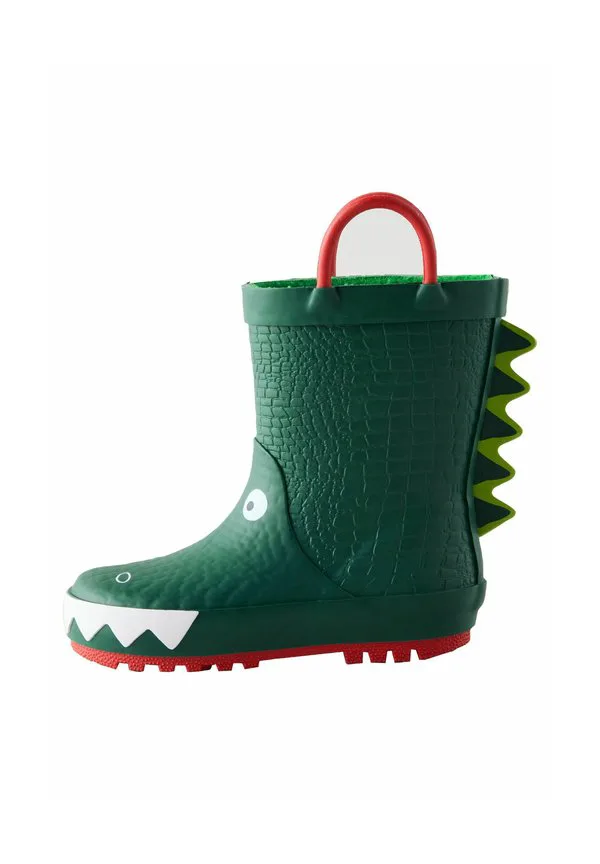 Резиновые сапоги стандартного размера. Next, Green Crocodile