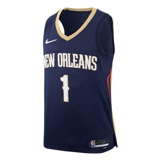 

Баскетбольное джерси Nike NBA Retro Basketball Jersey/Vest new orleans pelicans . 1 Blue
