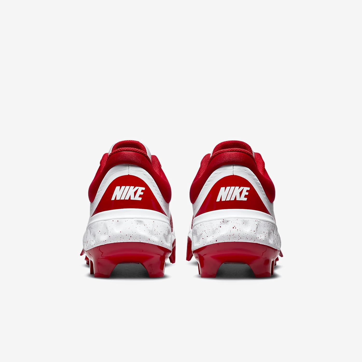Бейсбольные бутсы Nike Alpha Huarache Elite 4 Low для мужчин, White/University Red — фото 2