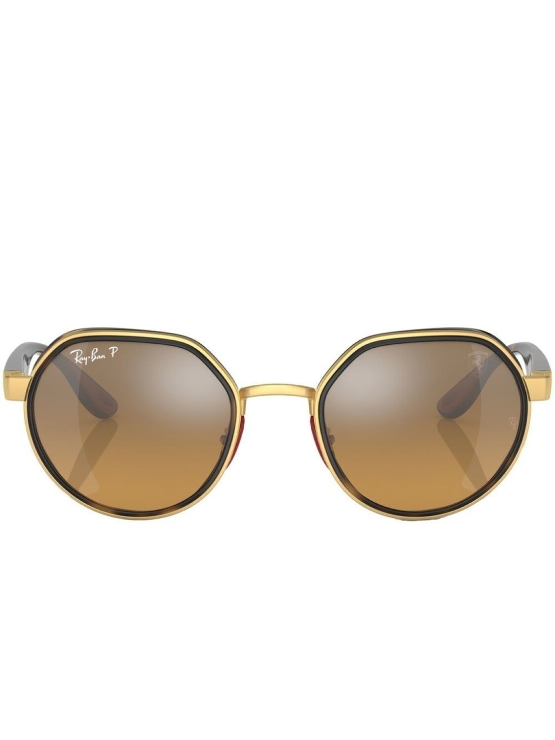 

Солнцезащитные очки из коллаборации со Scuderia Ferrari Ray-Ban, золотистый