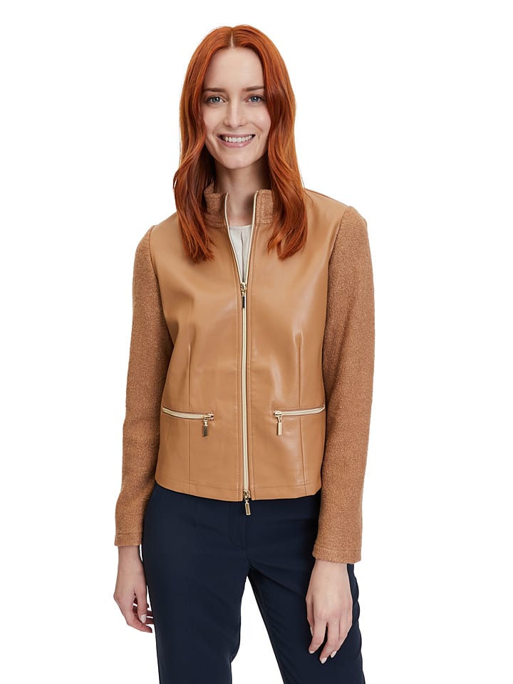 

Куртка Betty Barclay Kunstlederjacke, кэмел