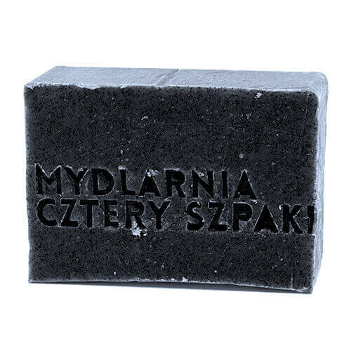 Угольное мыло детоксицирующее, 110 г Mydlarnia Trzy Szpaki, Mydlarnia Cztery Szpaki — фото 3