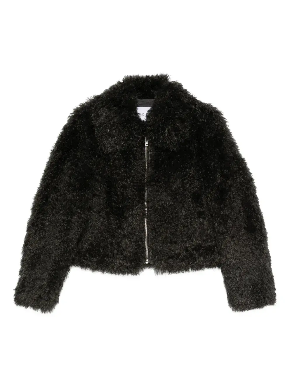 

Куртка из искусственного овчины STAND STUDIO, серый