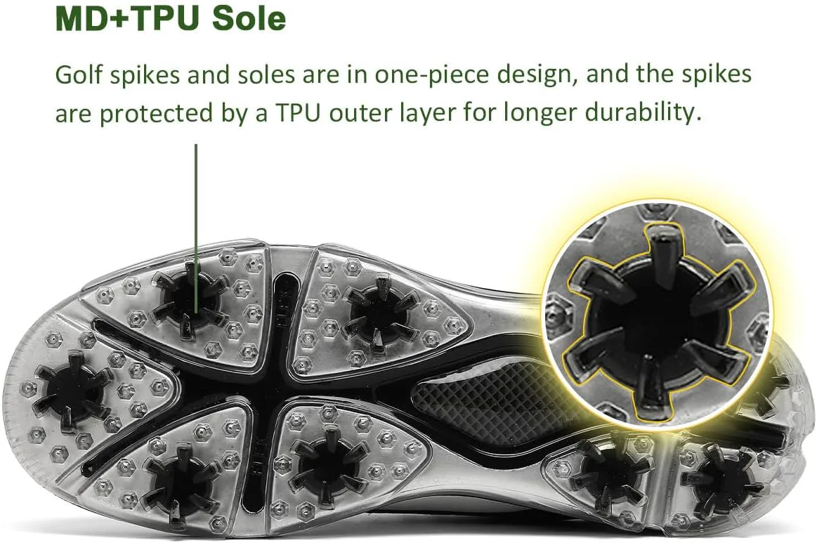 

Мужские гольф-кроссовки ULTIANT Traditions без шипов, размер 7.5-13.5, коричневый