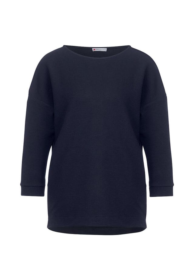 

Рубашка с длинными рукавами Street One, синий