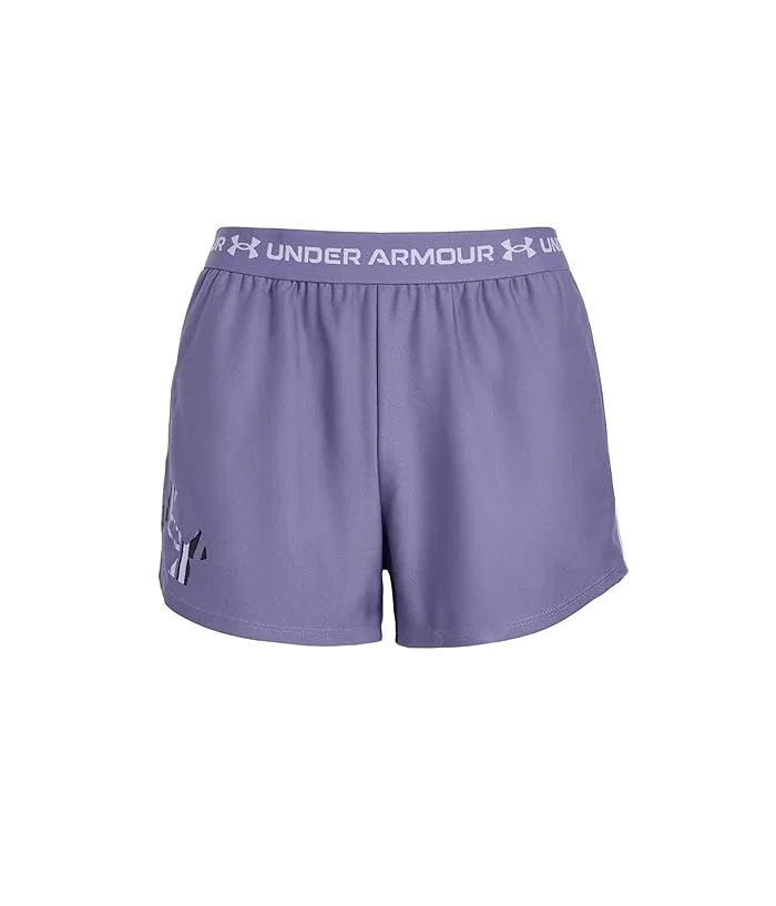 Шорты Tech Play Up Logo Under Armour Kids, Purple Luxe/White