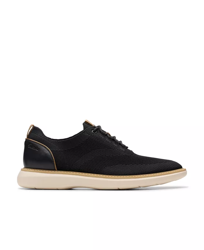 Мужские вязаные туфли Brantin Clarks, черный — фото 2