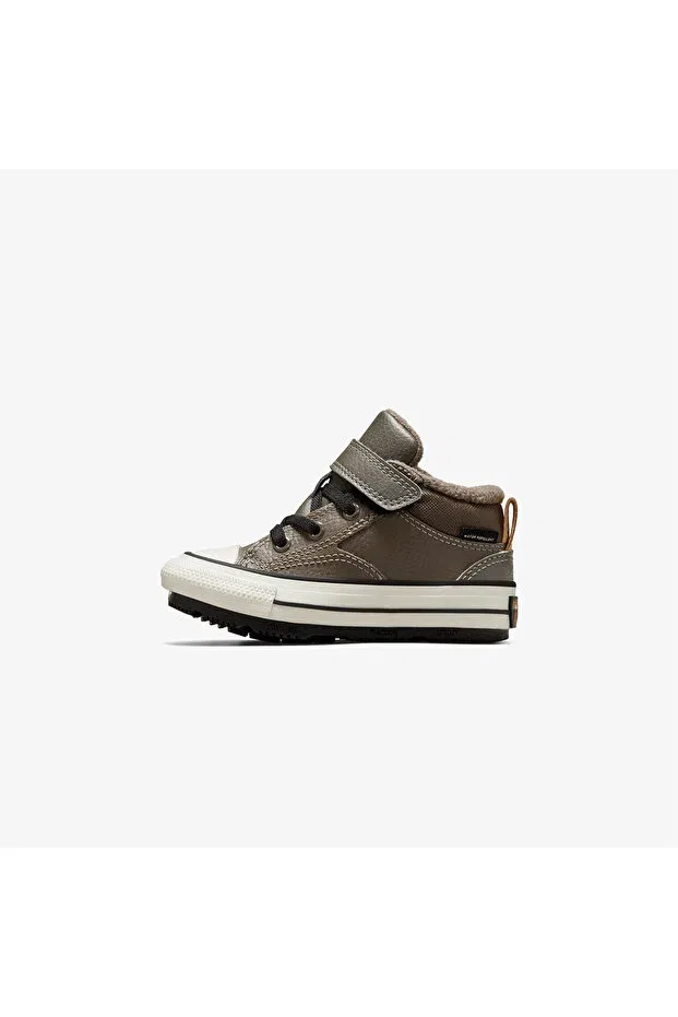 Детские ботинки для девочек на шнуровке Converse, Brown — фото 4