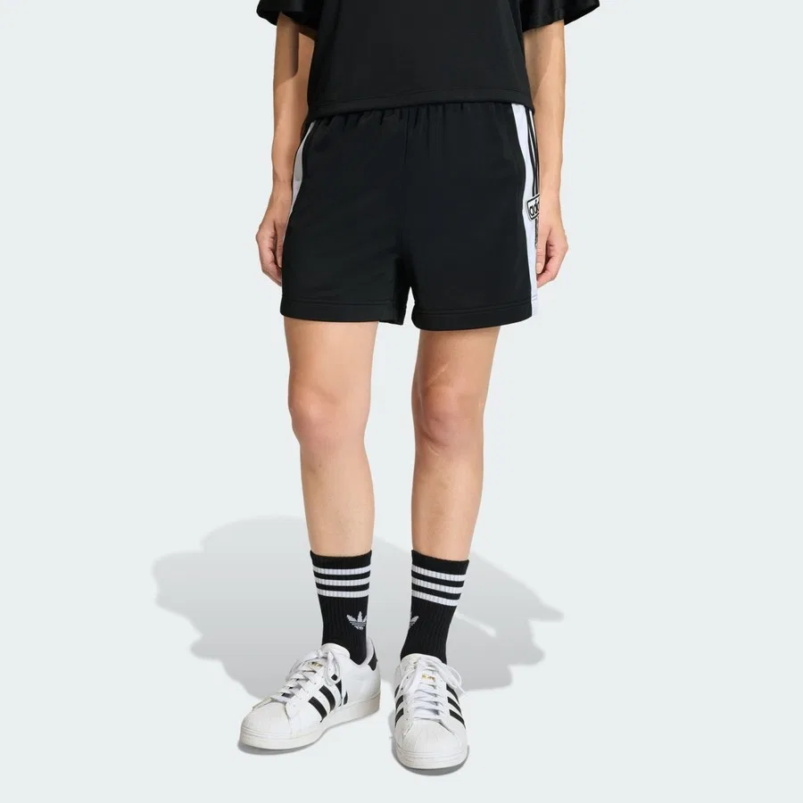 Шорты спортивные с принтом Adibreak Adidas Originals, Черный