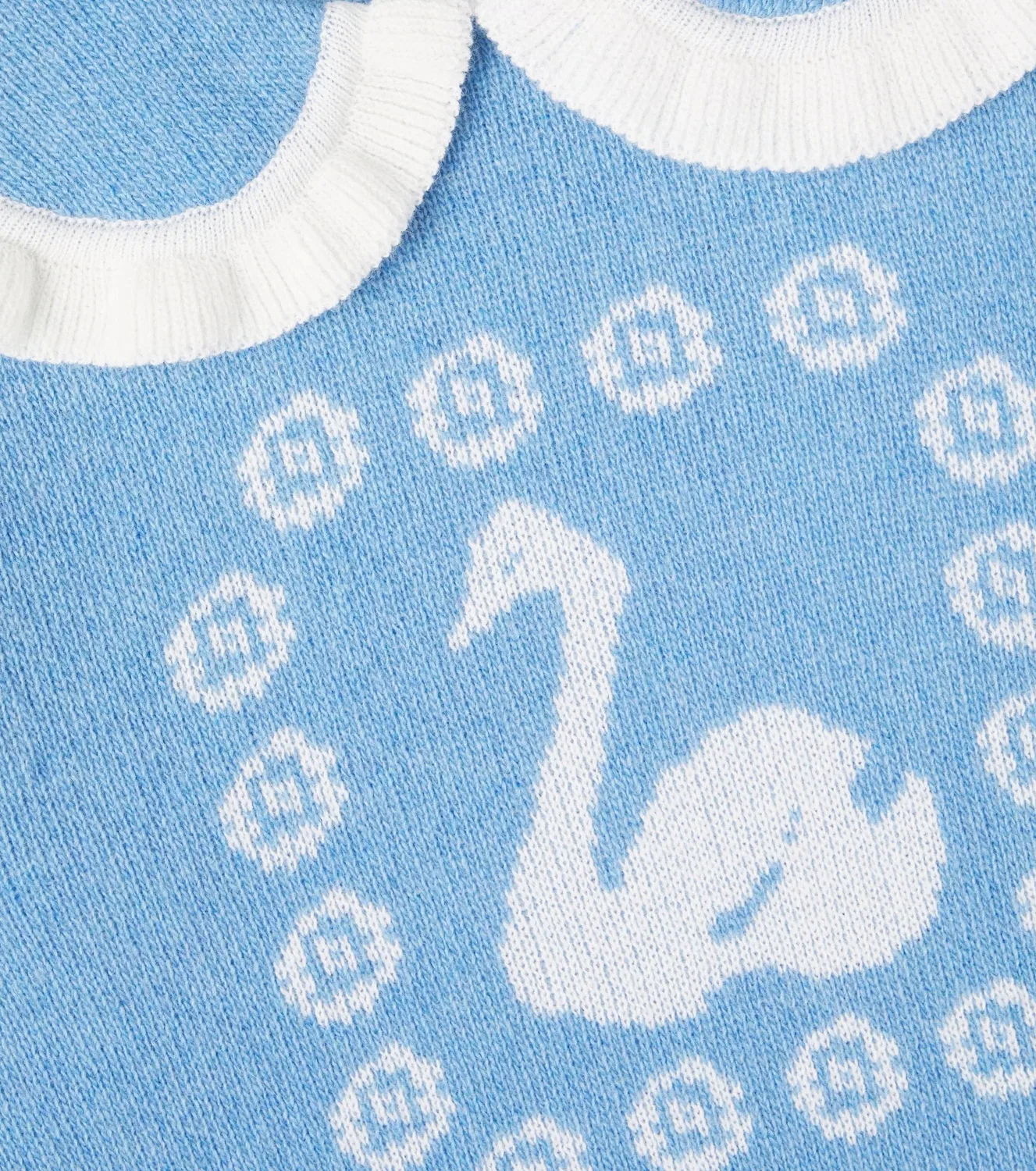 Свитер из шерсти Annika Bebe Organic, синий — фото 3