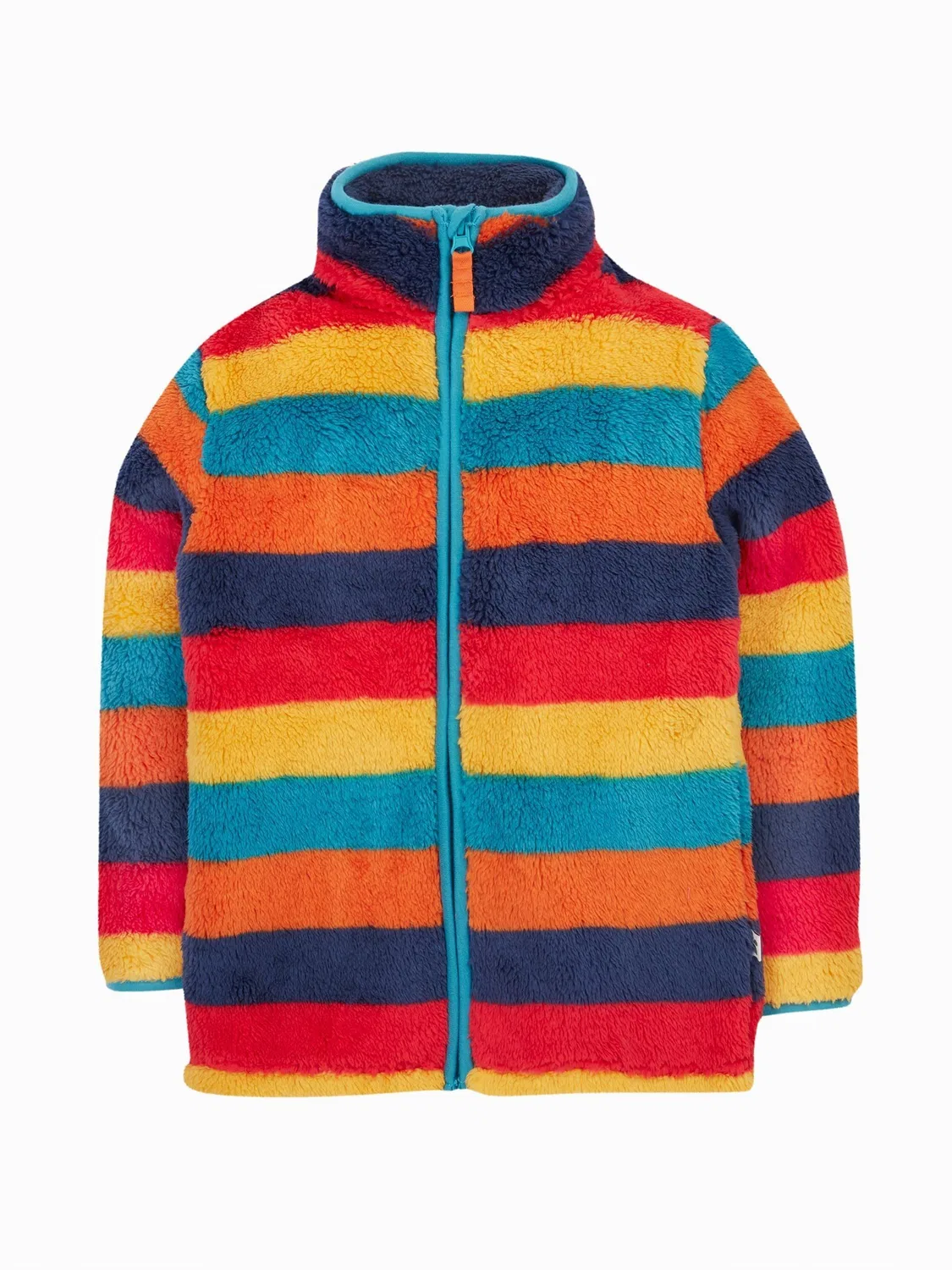 Флисовая куртка Frugi Multi Zipped Ted Fleece, мультиколор