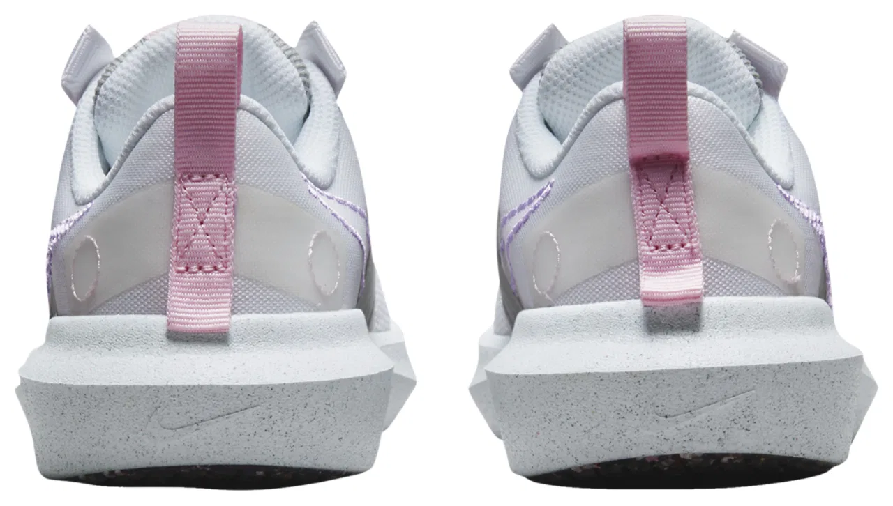 Детские кроссовки для мальчиков на эластичных шнурках Nike Crater Impact, белый/фиолетовый — фото 3