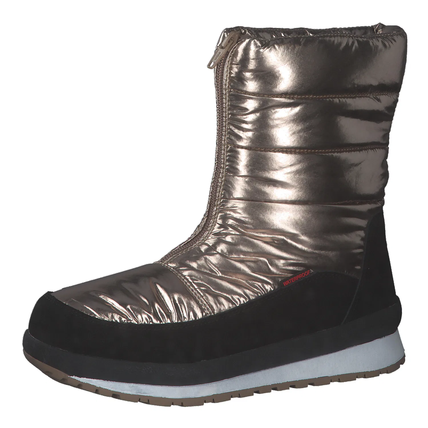 Детские зимние ботинки Rae Snow Boots WP Cmp, Rauchbraun / Schwarz