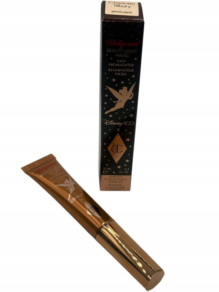 Жидкий хайлайтер с золотистым оттенком Hollywood Beauty Light Wand Spotlight Charlotte Tilbury