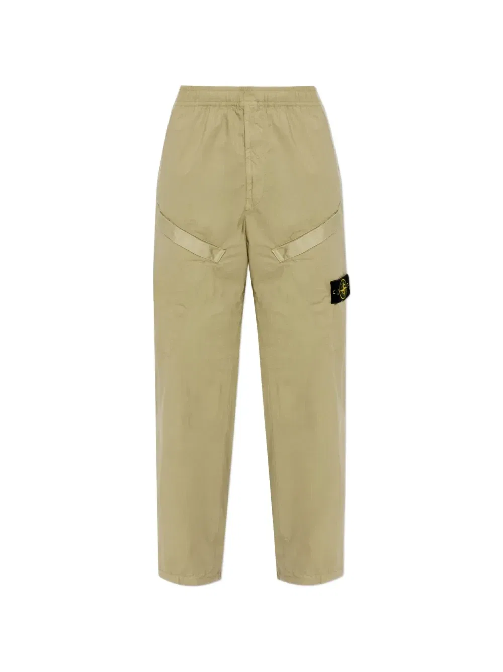 Брюки с патчем-логотипом Stone Island, зеленый