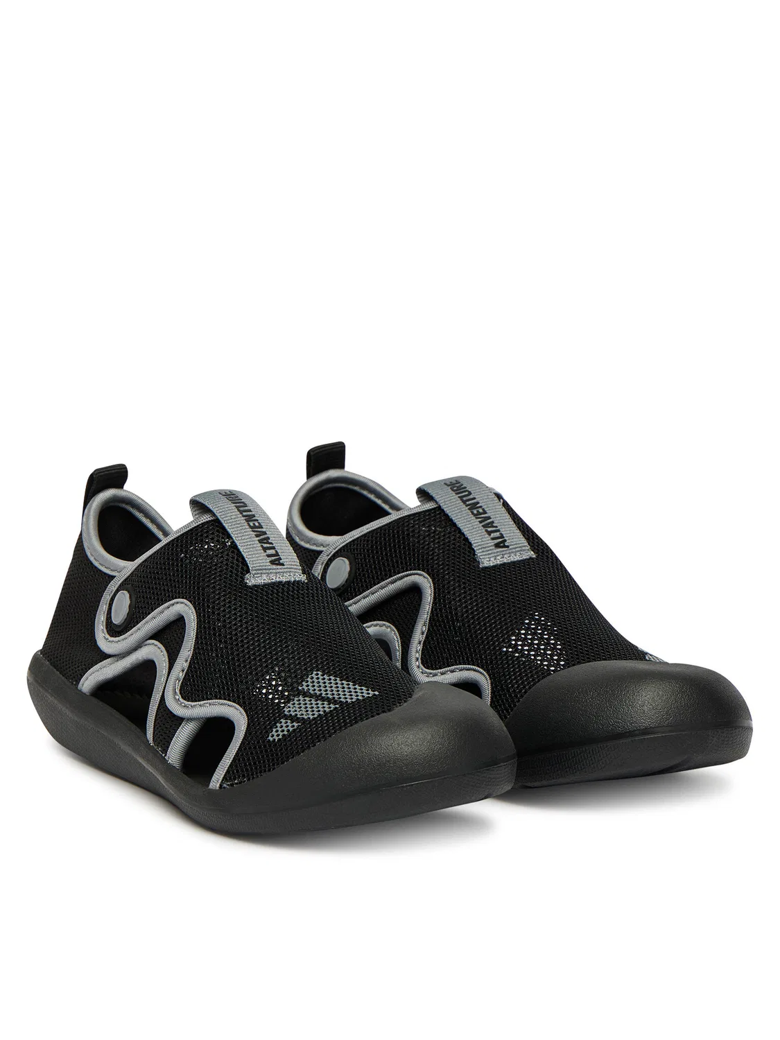 Сандалии для мальчика Altaventure Kids Adidas, черный — фото 2