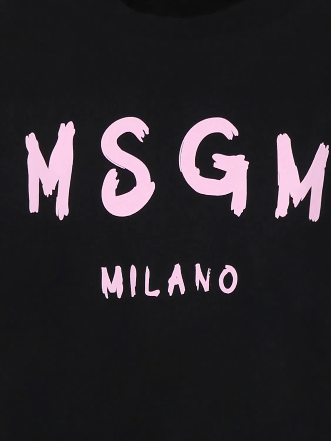 MSGM Футболка черного цвета — фото 2