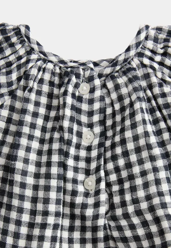 Комплект из 3 предметов: кардиган, топ и брюки с узором в клетку Gingham Set, Marks & Spencer, Charcoal Mix — фото 4