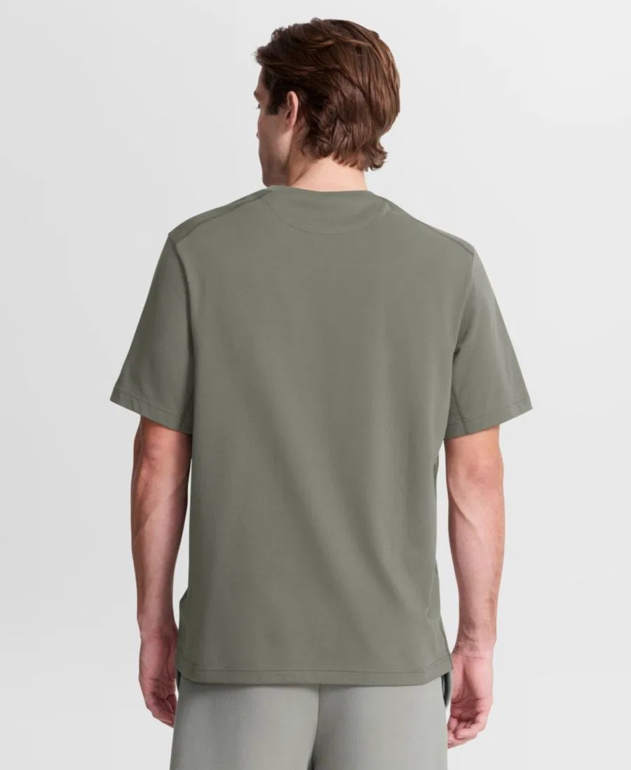 Мужская оливковая футболка Texas Rangers Statement Dri-FIT Primary Nike, Olive — фото 3