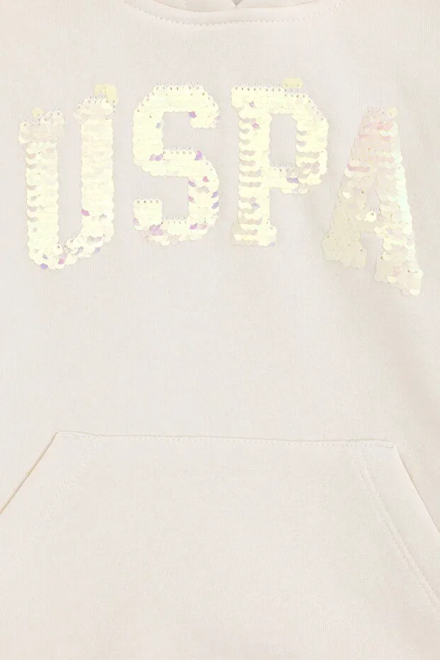 Детское худи для девочек с капюшоном U.S. Polo Assn., 7488 — фото 4
