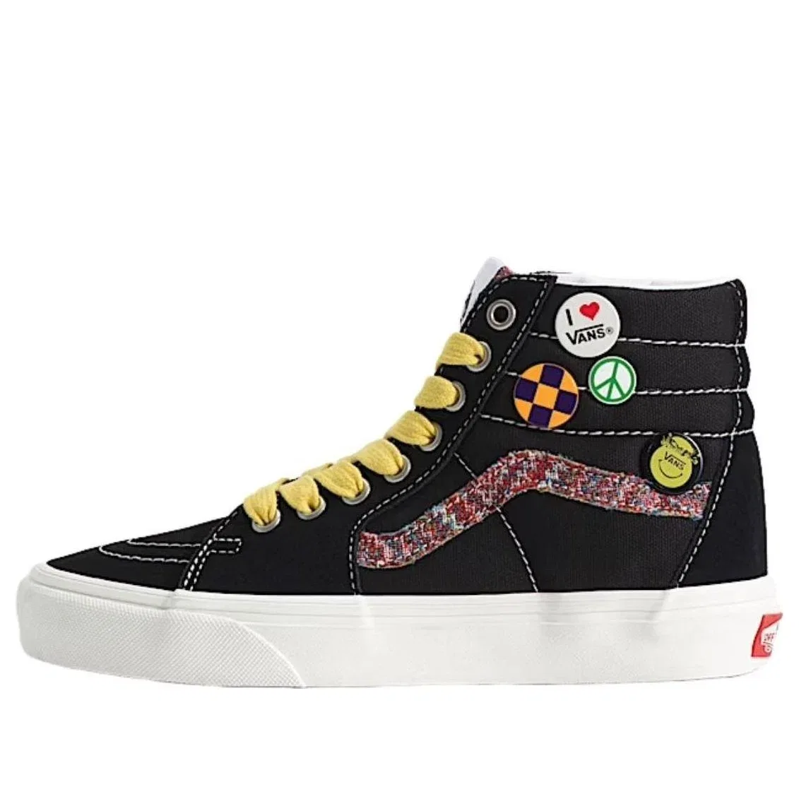 Детские кроссовки с высоким верхом Sk8-Hi Vans, черный