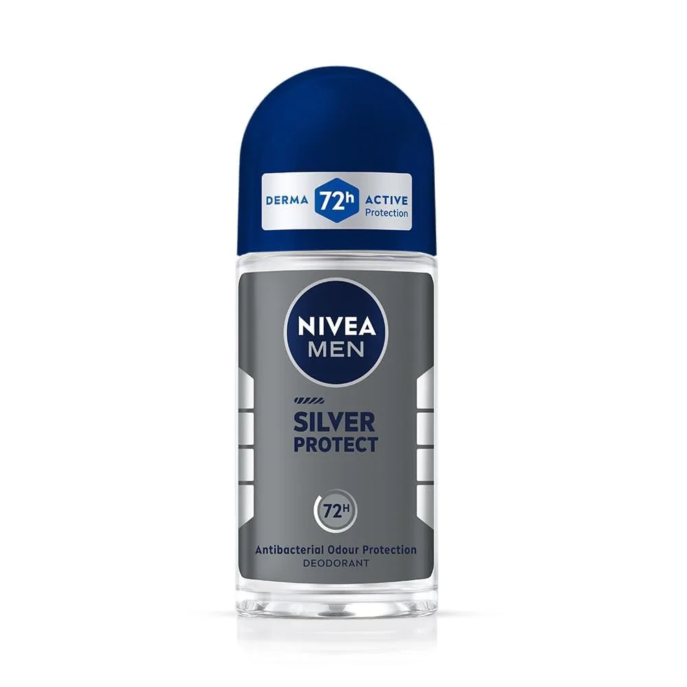 Антиперспирант-ролик Silver Protect, NIVEA, 50 мл