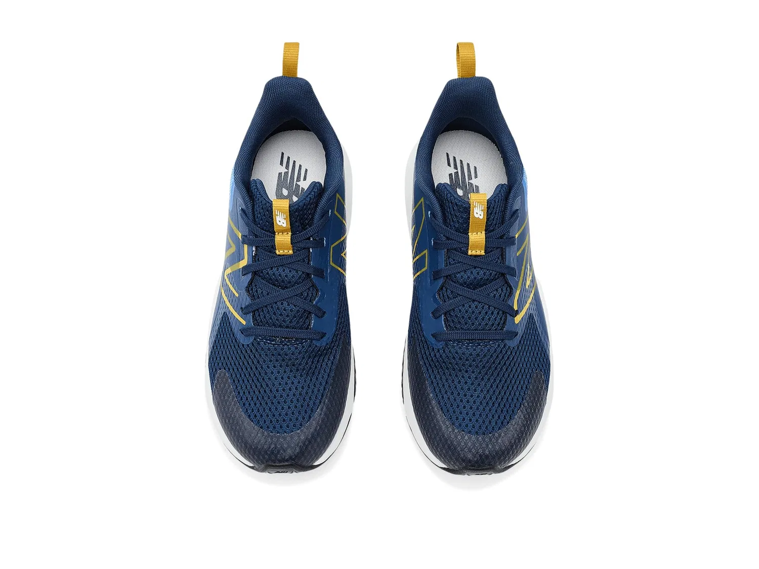 Кроссовки Rave Run Lace (для больших детей) New Balance Kids, Analog Blue/NB Navy — фото 3