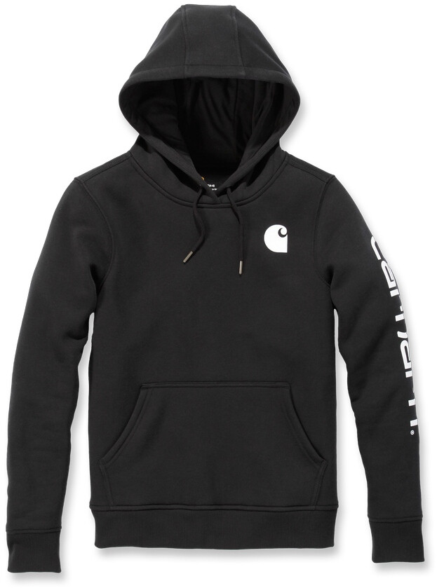 

Толстовка женская Carhartt Clarksburg Logo, черный