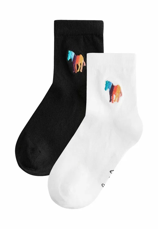 Носки 2 шт, хлопок, Zebra logo, Paul Smith Junior, multi, мультиколор