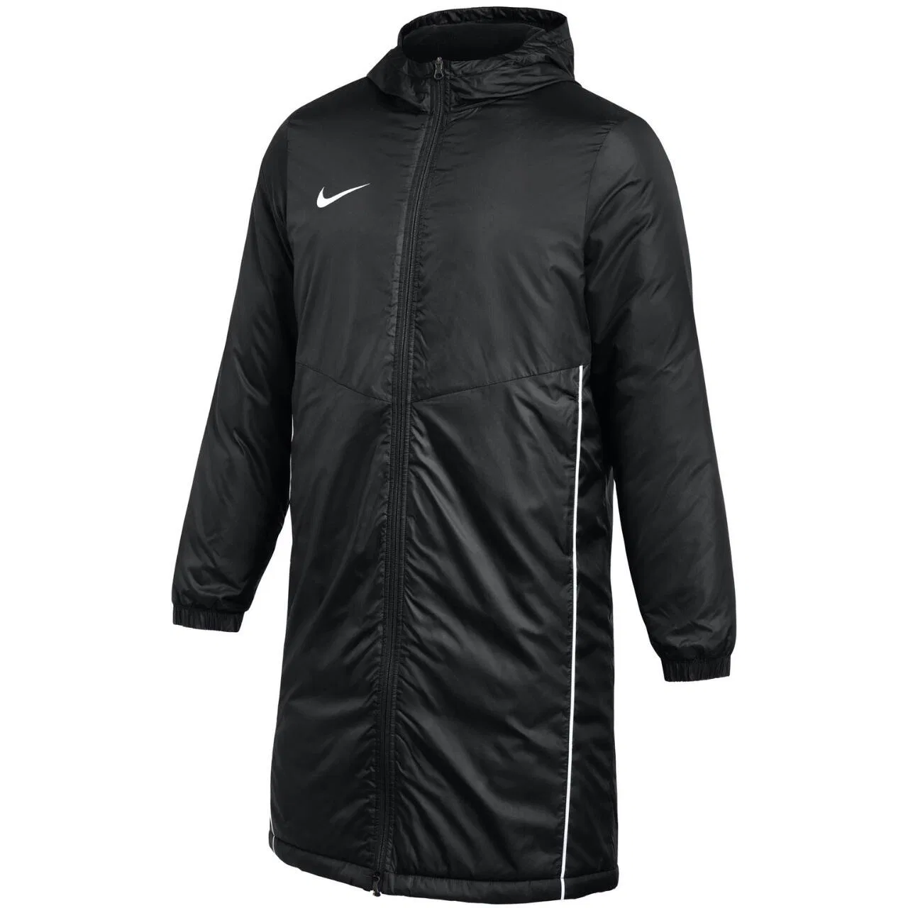 Мужская утепленная куртка с капюшоном Nike Therma-FIT Park, Schwarz