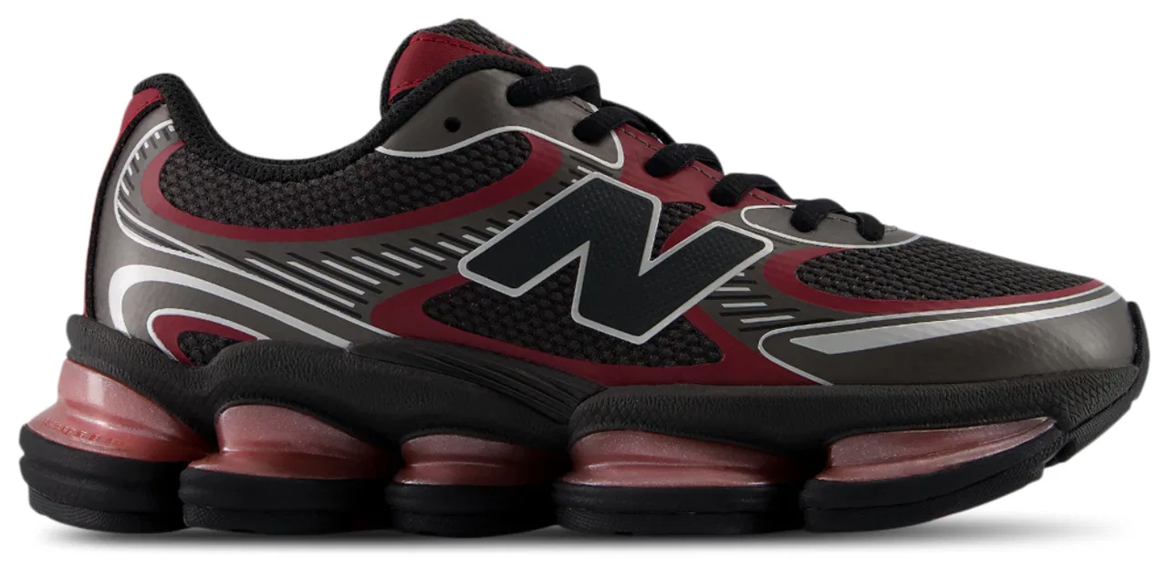 Кроссовки для мальчиков 2000 New Balance, цвет Black Cement/Neo Flame