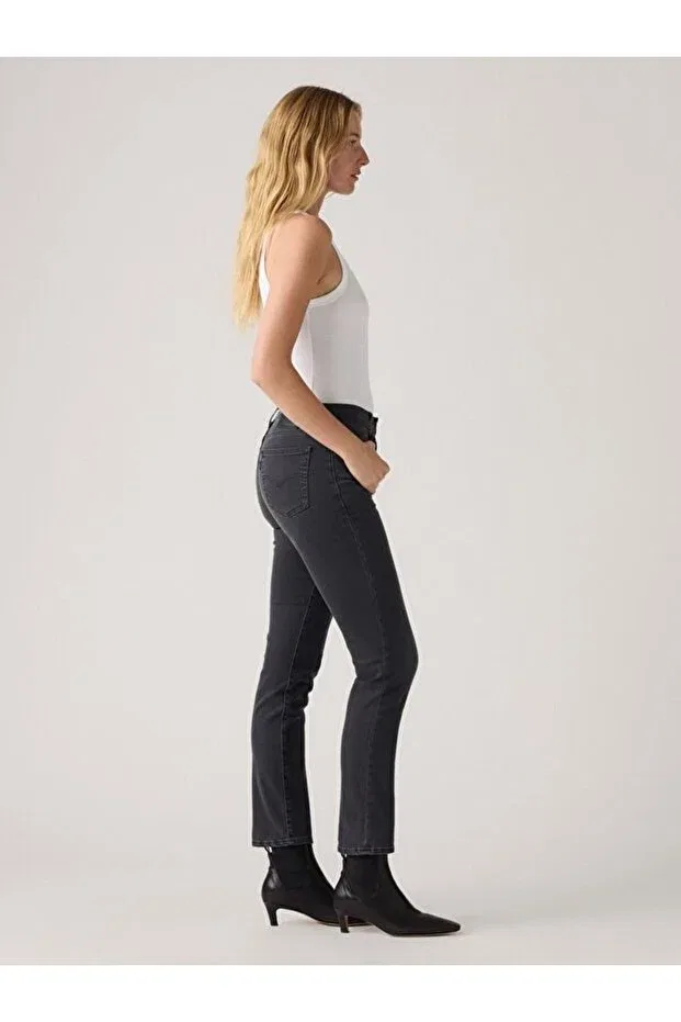 Женские джинсы прямого кроя с высокой посадкой Together Time Levi'S, Black — фото 2