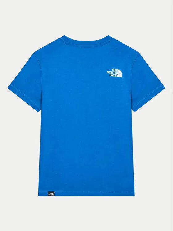 Футболка regular fit Simple Dome The North Face, синий — фото 2